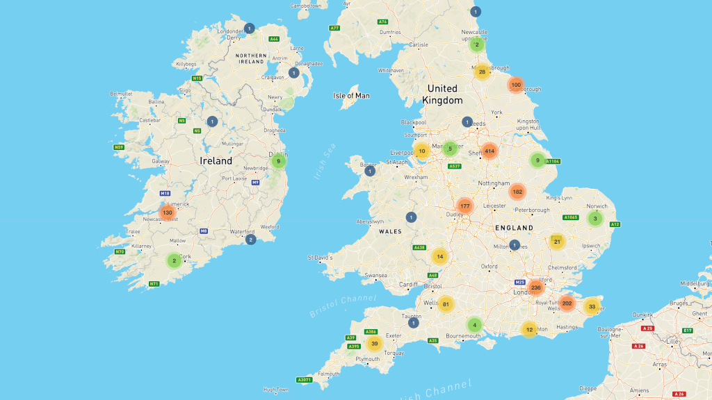 Ancestry map